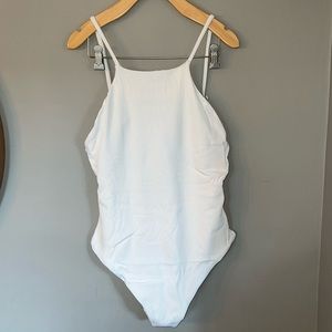 Andie Swim Asbury Rib One Piece Size L